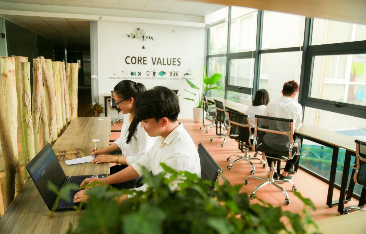 Techgarden Workstay Dorm - Coworking Space ฮานอย ภายนอก รูปภาพ